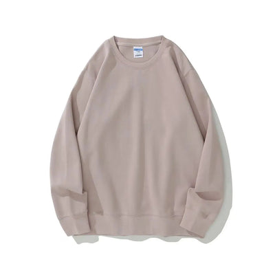 Beige sweatshirt on a white background