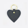 Personalised Leather Heart Keychain