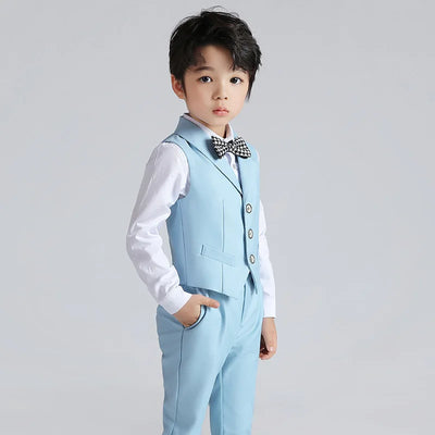 Little Gentlemen's Candy Color Vest Set