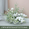 Artificial flower arrangement measurements