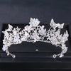 Whimsical Butterfly Garden Crystal Tiara