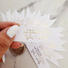 Personalised Wedding Favor Gift Tags