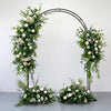 White and Green Floral Arrangements