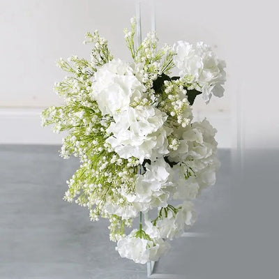 DIY Real Look White Gypsophila Baby Breath Floral Arrangements