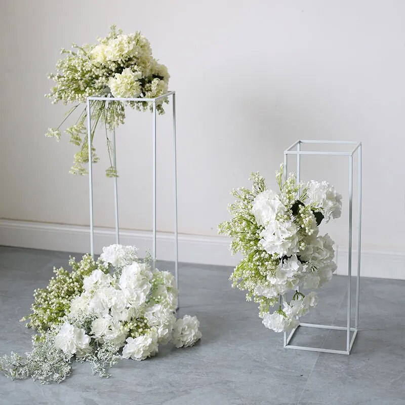 DIY Real Look White Gypsophila Floral Arrangements