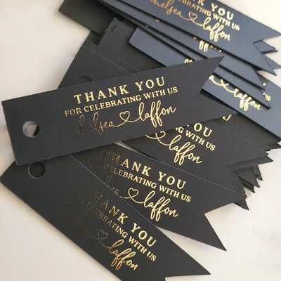 Personalised Wedding Favor Gift Tags
