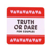 Love & Adventure: 51-Piece Mini Truth or Dare Cards Game for Couples (R18)