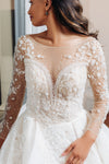 long sleeve wedding dresses