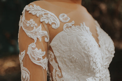 lace wedding dress