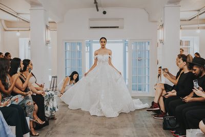 off the shoulder wedding dress nz