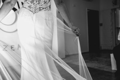 trumpet wedding gown