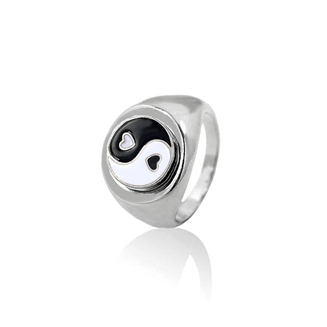 Yin Yang Promise Ring