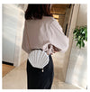 Velvet Shell Evening Bag