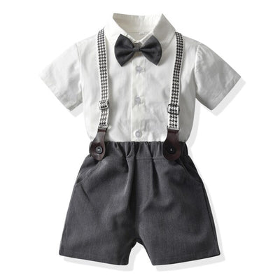 Boys Spunky 4-piece Summer Suit Set