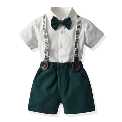 Boys Spunky 4-piece Summer Suit Set