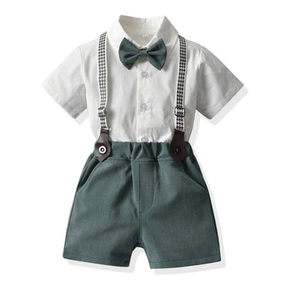 Boys Spunky 4-piece Summer Suit Set