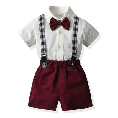 Boys Spunky 4-piece Summer Suit Set