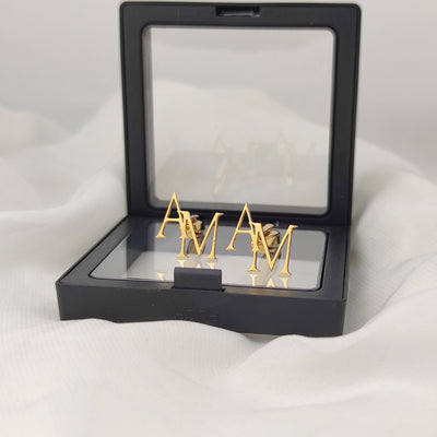 personalised initial cufflinks