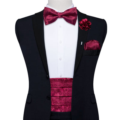 Tuxedo 5-Piece Silk Set